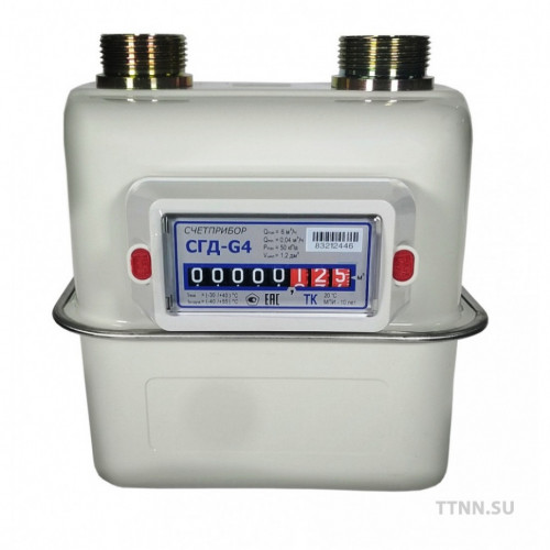 Счетчик газа СГД-G4 ТК Левый Счетприбор (на замену Омега-4 и ВК-G-4T)