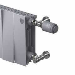 Набор термостатический Royal Thermo DESIGN PRO осевой М30х1,5 1/2&quot; (Хром полированный)