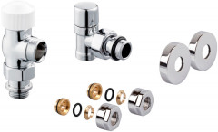 Набор термостатический Royal Thermo DESIGN PRO осевой М30х1,5 1/2&quot; (хром)
