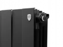 Биметаллический радиатор отопления Royal Thermo PianoForte 300 14 секций Noir Sable