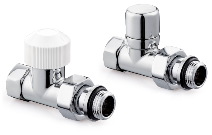 Набор термостатический Royal Thermo DESIGN прямой М30х1,5 1/2" (Хром полированный)