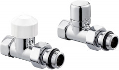 Набор термостатический Royal Thermo DESIGN прямой М30х1,5 1/2&quot; (хром)