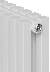 Стальной трубчатый радиатор 2-колончатый Royal Thermo Shift Q30 C2030 - 20 секц. RAL9016, боковое 1/2