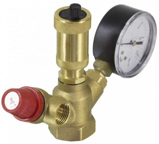 Группа безопасности котла МИНИ TIM JH-1024-3 бар