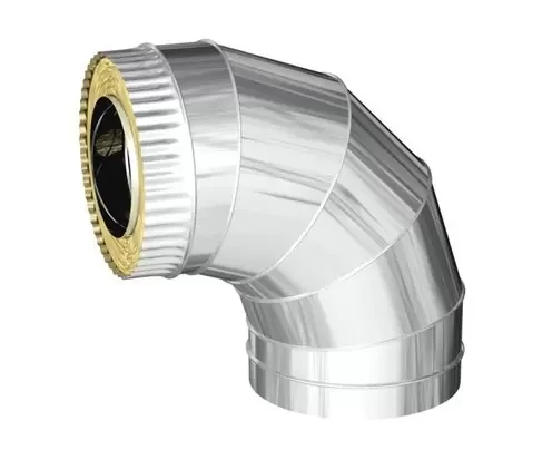 Сэндвич-отвод угол 90° Ф150х210