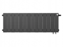 Биметаллический радиатор отопления Royal Thermo PianoForte 300 14 секций Noir Sable VDR