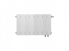 Биметаллический радиатор отопления Royal Thermo PianoForte 300 8 секций Bianco Traffico VDR