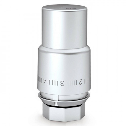 Термоголовка жидкостная Royal Thermo DESIGN М30х1,5 матовый хром (корпус металл)