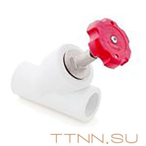 Вентиль РосТурПласт 45° внутр/внутр 20 арт.14385