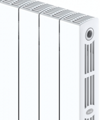 Биметаллический радиатор Rifar SUPReMO 350 х14 секц НП прав (VR)