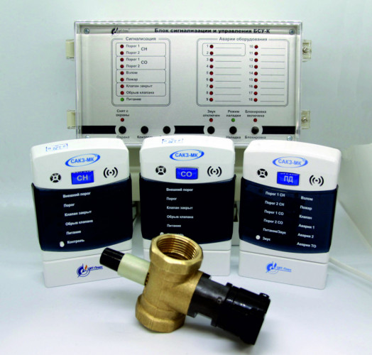 Сигнализатор загазованности САКЗ-МК-3 DN 80