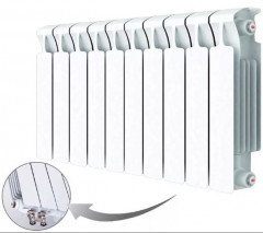Радиатор биметаллический Rifar Monolit Ventil 350 BVR 8 секций