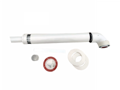 Универсальный комплект коаксиального дымохода Strattos